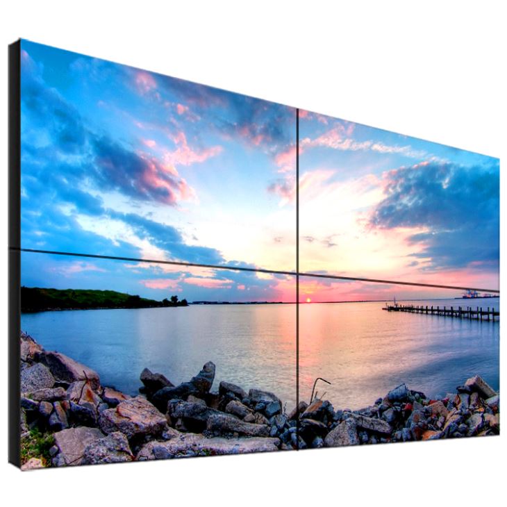 Ultra Thin Bezel Lcd Video Wall 2x2 3x3 2x3